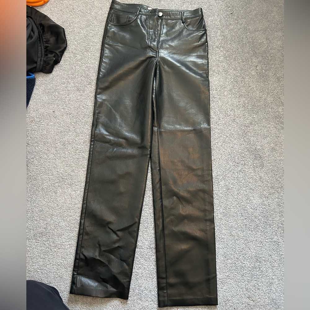Melina Leather Pants Aritzia